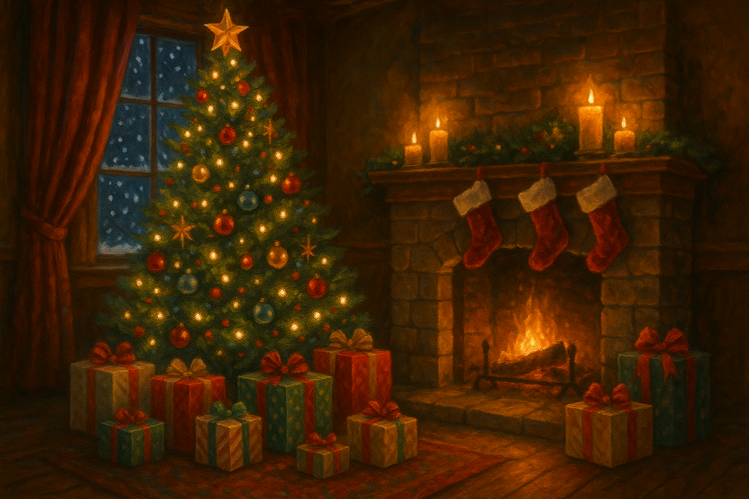 christmas scene
